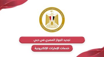تجديد جواز السفر المصري في دبي: الإجراءات، الشروط، الرسوم